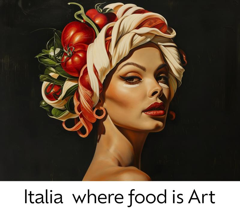 Italia where food is Art